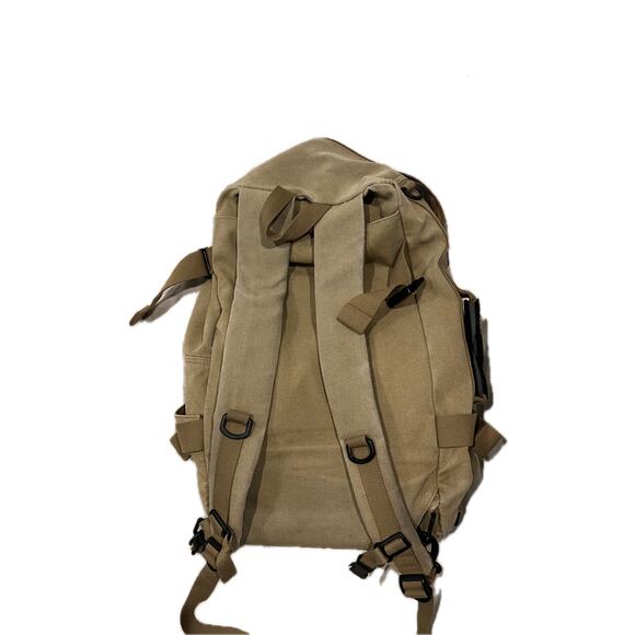 Witzman Carry on Travel Backpack Duffel Bag 18.5 inch Canvas - Picture 2 of 5